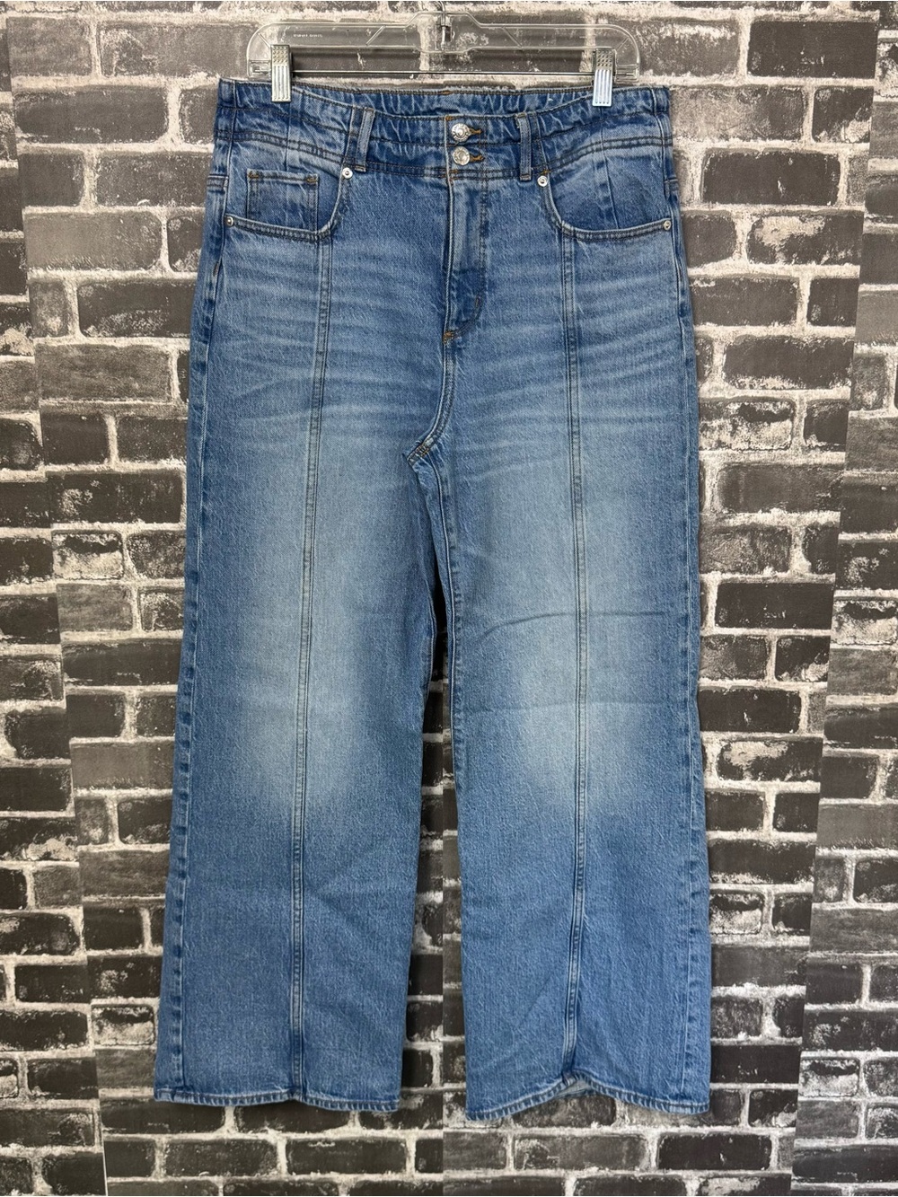 Loft the wide leg jeans